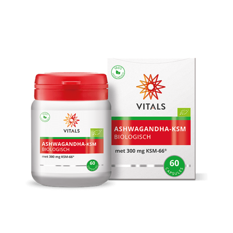 Vitals Ashwagandha-KSM (60 vega. caps.)