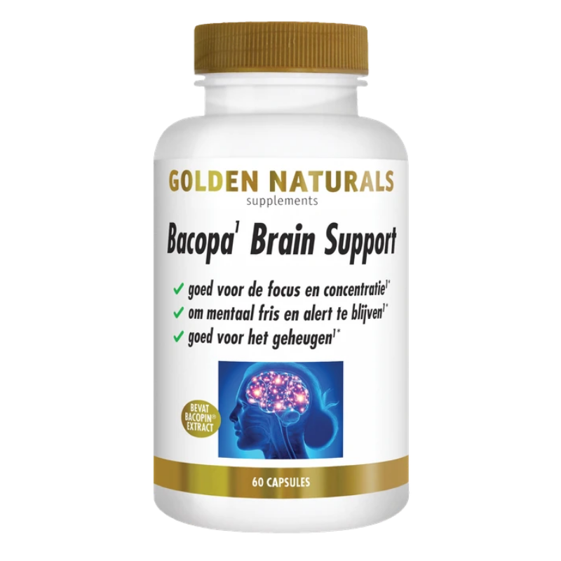 Golden Naturals Bacopa Brain Support (60 vegan. caps.)