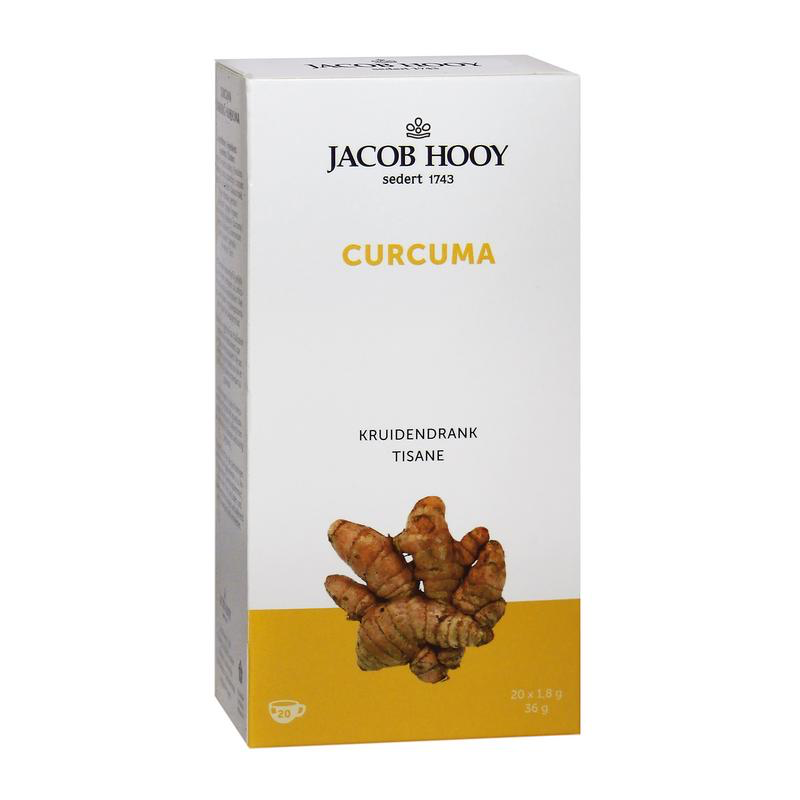 Jacob Hooy Theezakjes curcuma (20 theezakjes)