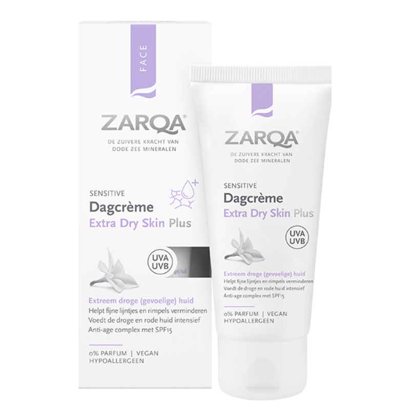 Zarqa Dagcreme extra dry sensitive SPF15 (50 ml.)