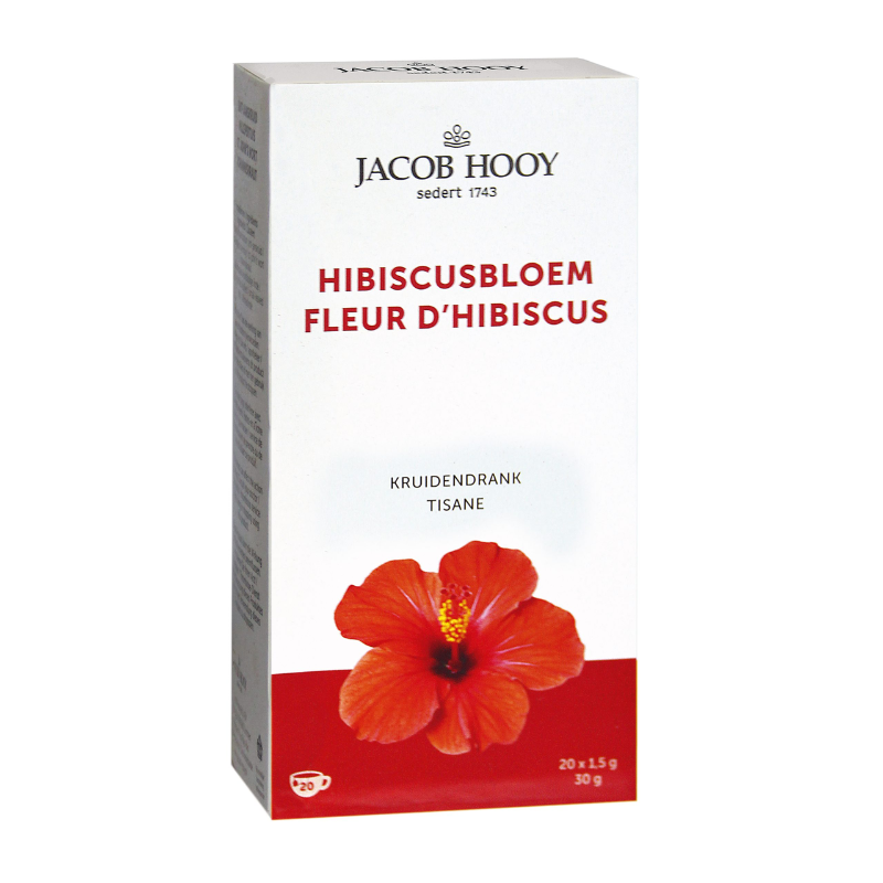 Jacob Hooy Hibiscus (20 theezakjes)