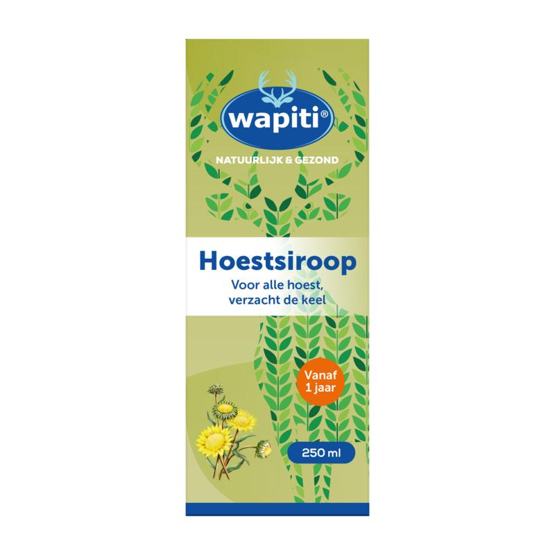Wapiti Hoestsiroop (250 ml.)