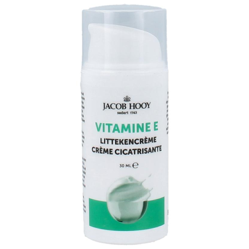 Jacob Hooy Vitamine E littekencrème (30 ml.)