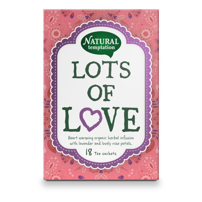 Natural Temptation Lots of love (18 theezakjes)