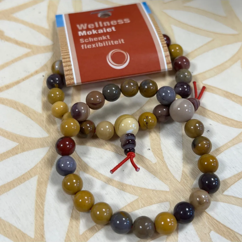 Mokaiet powerbead armband