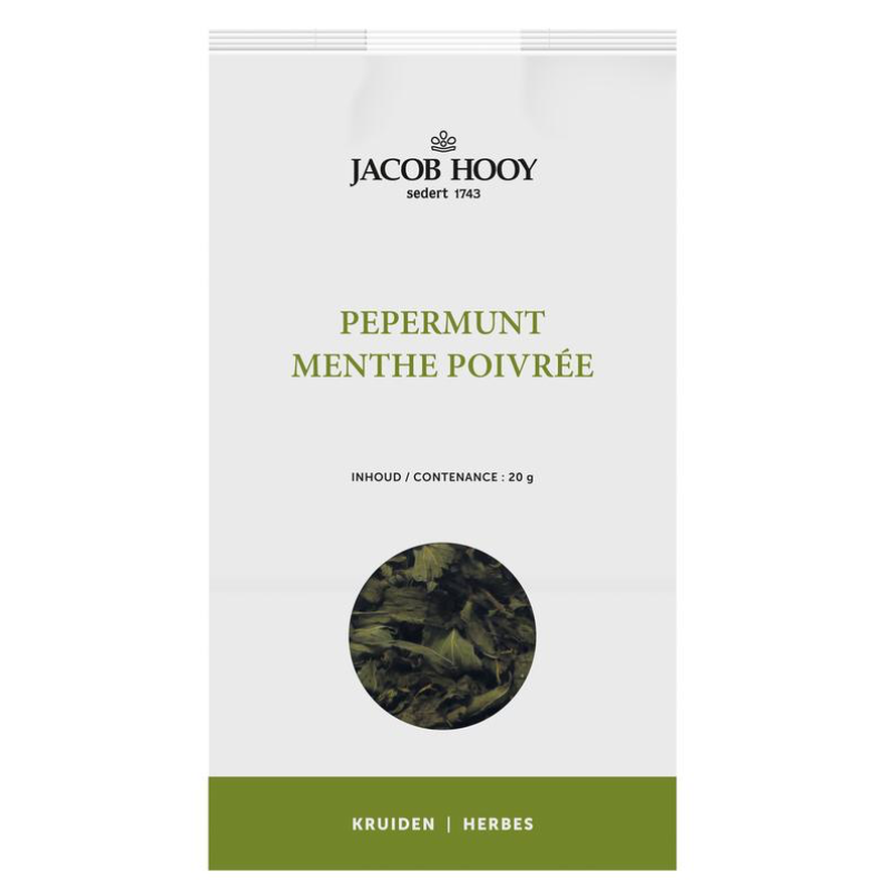 Jacob Hooy Pepermuntblad (20 gram)