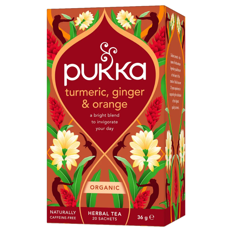 Pukka Tumeric ginger & orange (20 theezakjes)