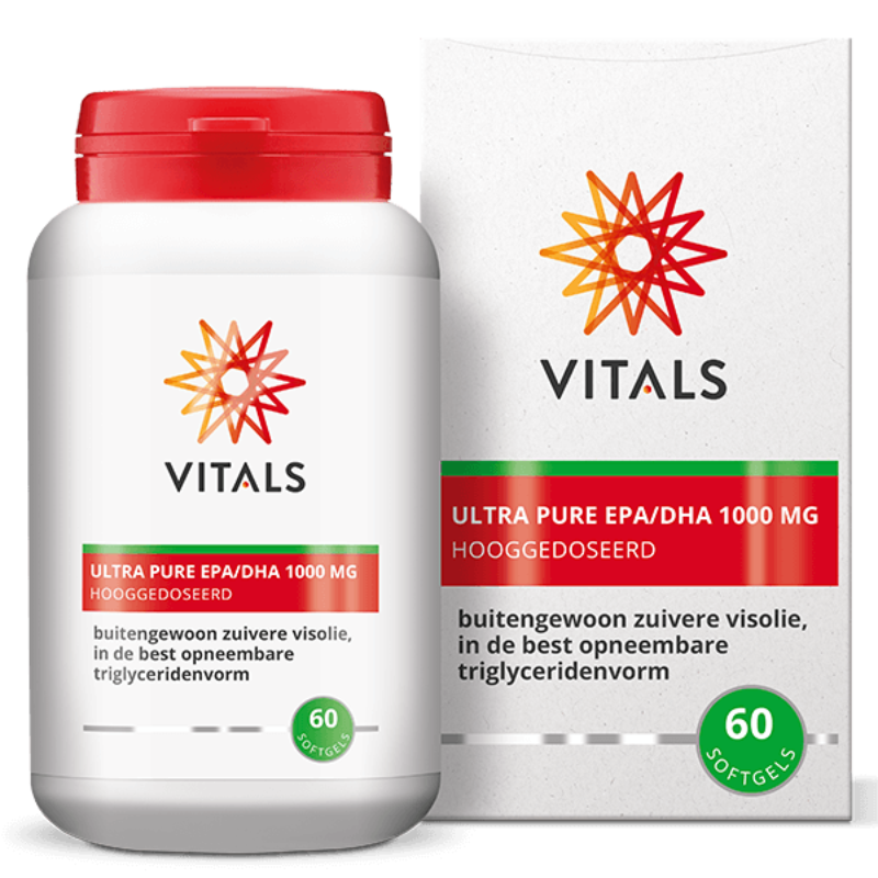 Vitals EPA/DHA Ultra pure 1000mg Visolie (60 caps.)