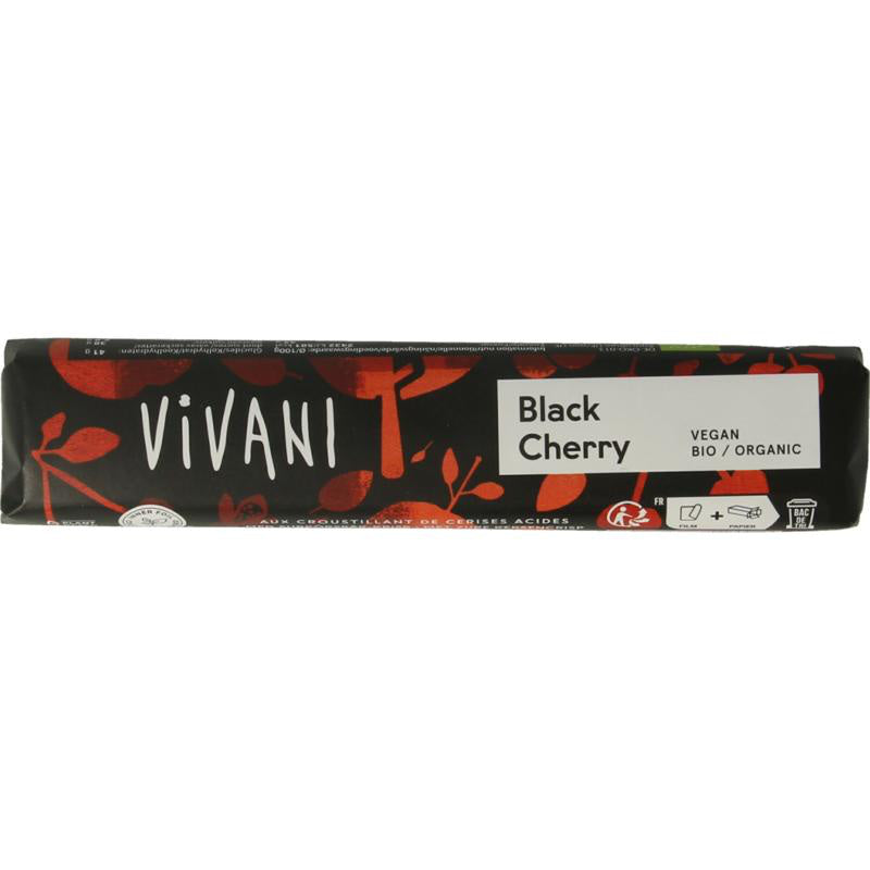 Vivani Chocolate To Go black cherry (35 gram)
[mwwsrc:031f9a53e569e05aae74a2b49d6e18d434e4cb17]