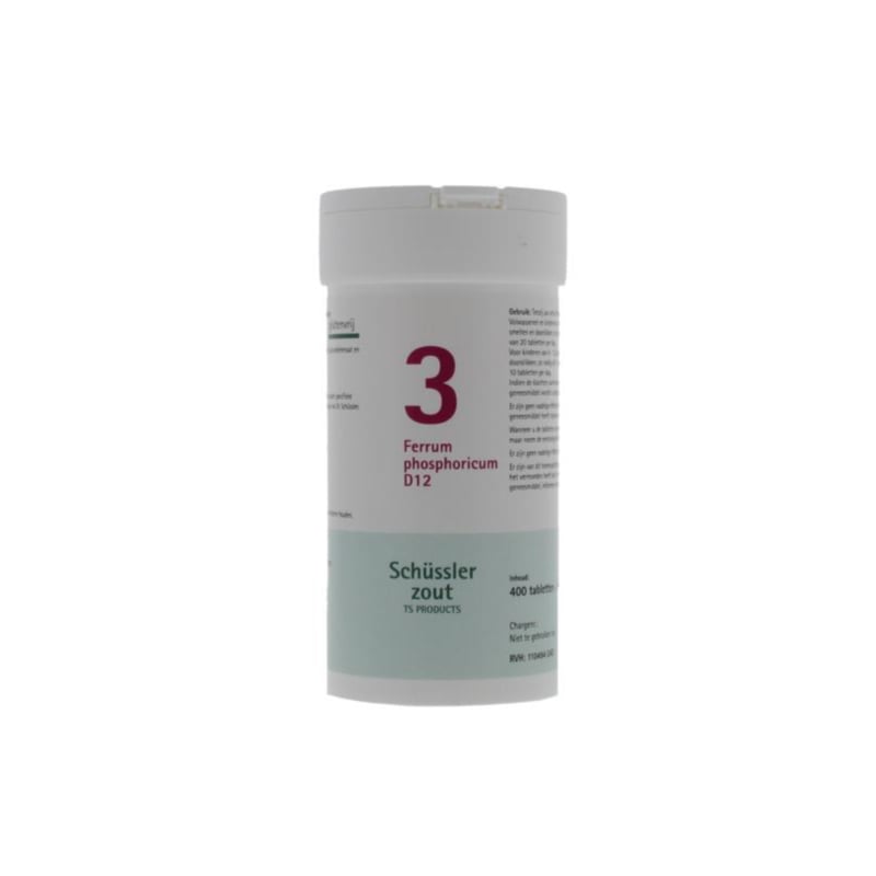 Ferrum phosphoricum 3 D12 Schussler (400 tabl.)
[mwwsrc:0ec1e439456e6ce9489f902c92f602188ba2e7e6.jpg]