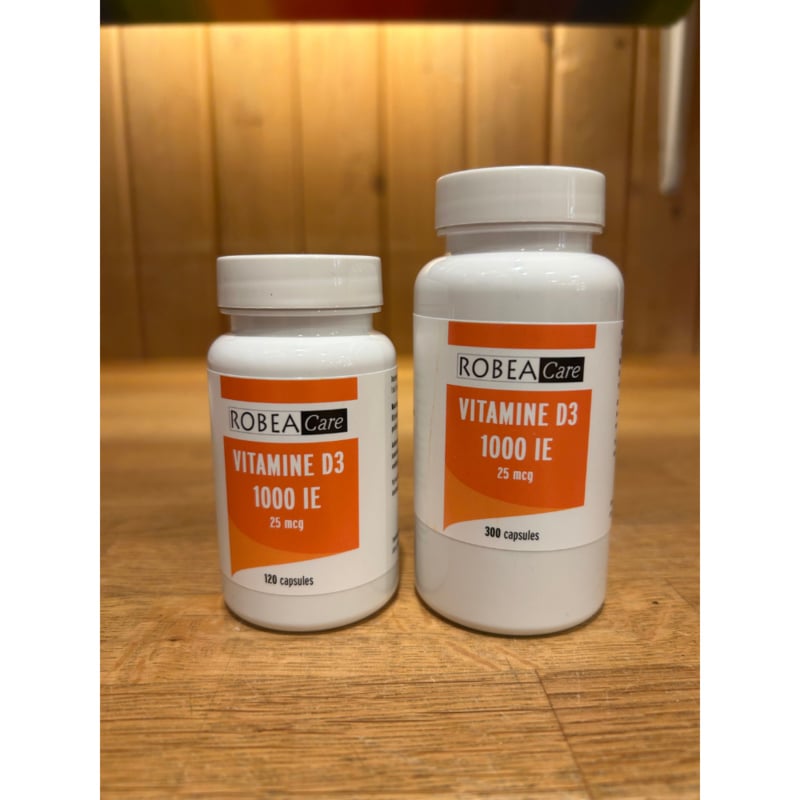 RobeaCare Vitamine D3 25mcg  (120 -300 caps.)
[mwwsrc:0f7638885e38e9d6b14783ad9540a5830b6692c7.jpg]