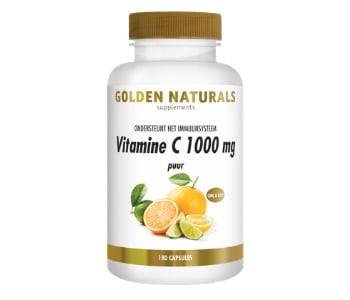 Golden Naturals Vitamine C1000 puur (180 vega. caps.)
[mwwsrc:1236d1ea68f13998453ec409c5d43aea95f72f55.jpg]