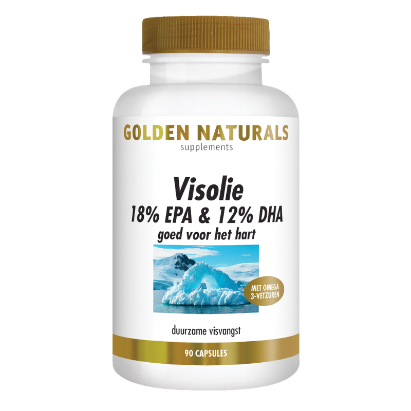 Golden Naturals Visolie 18% EPA en 12% DHA (90-180.)