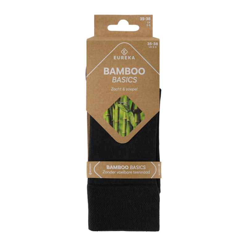 Eureka Bamboo Basic Black sokken
[mwwsrc:12ef47ec731a4e44b55c3613a824f89b2efeda9b.jpg]
