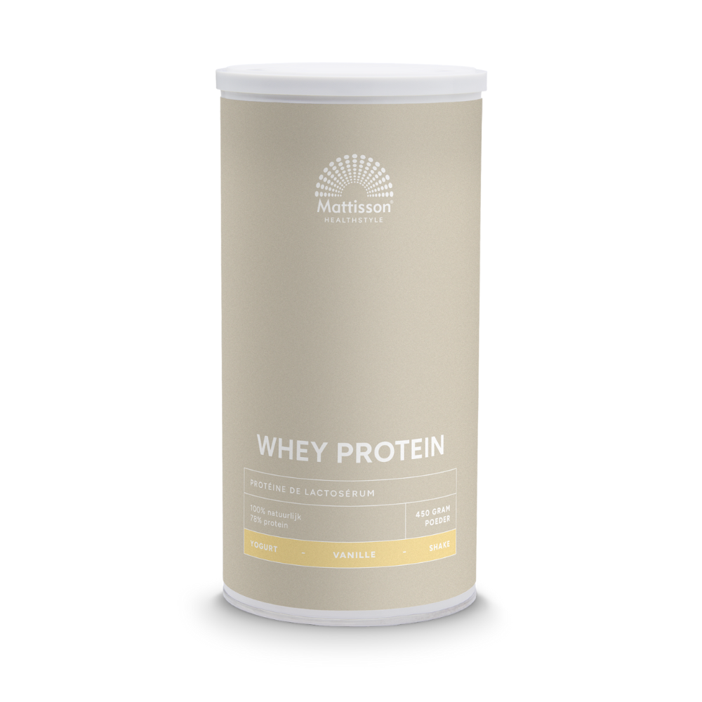 Mattisson Sport Whey Proteïne Poeder Vanille 78% (450 gr.)
[mwwsrc:1402acc372f71d2b8347d8a88399dad073f8ed39.png]