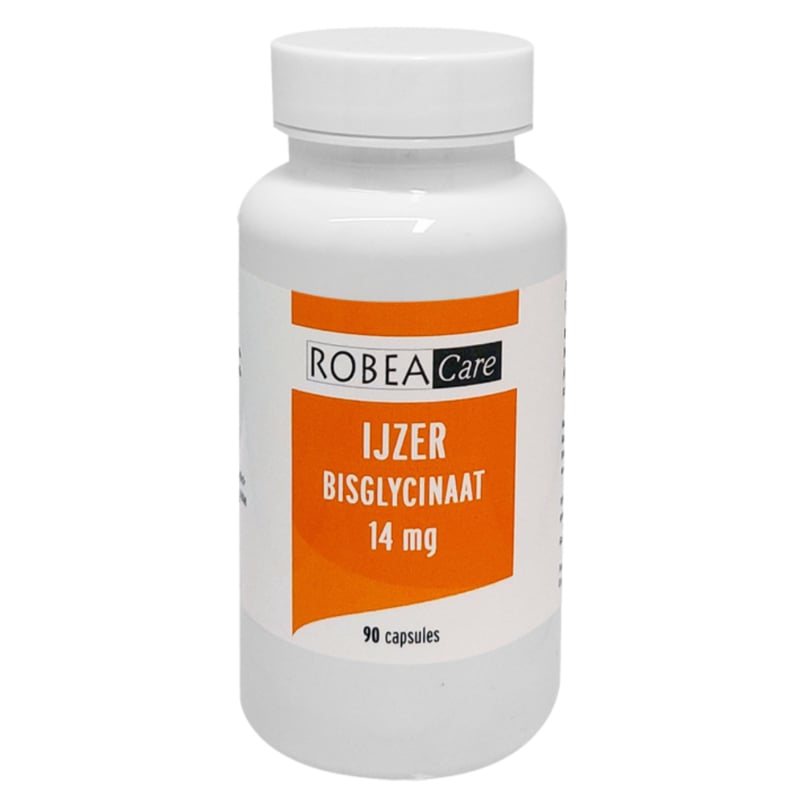 RobeaCare IJzer Bisglycinaat 14 Mg (90 vegan. caps.)
[mwwsrc:15fac4a97f80ae998e7475c27d001e6da570c8f0.jpg]
