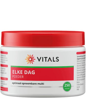 Vitals Elke Dag Poeder (250 gr)
[mwwsrc:16f09f044edeb3c0cbb7d5fb820cd9ae901b60ea.jpg]