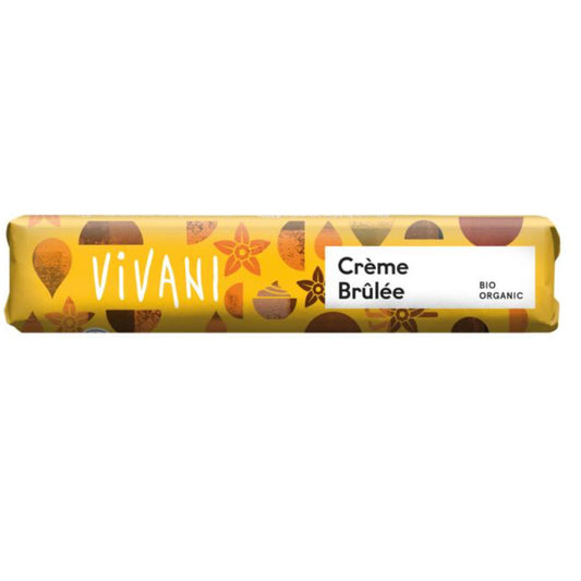 Vivani Chocolate to go crème brulée (40 gram)
[mwwsrc:1ab9270afc03d30e7975c69ee9d50761a4c05aba]
