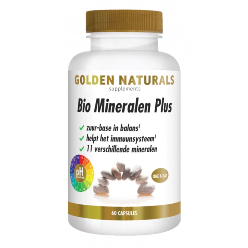 Golden Naturals Bio Mineralen Complex (60 vega. caps.)
[mwwsrc:1c255f15ae80ae1c2d54b8c9a9a6368a42c8dadd.jpg]