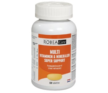 RobeaCare Multi Super Support Vitaminen & Mineralen (2 x 120 tabl.)
[mwwsrc:1eec45c8db91f6374f2ad921ed63650ff78ea8b8.jpg]