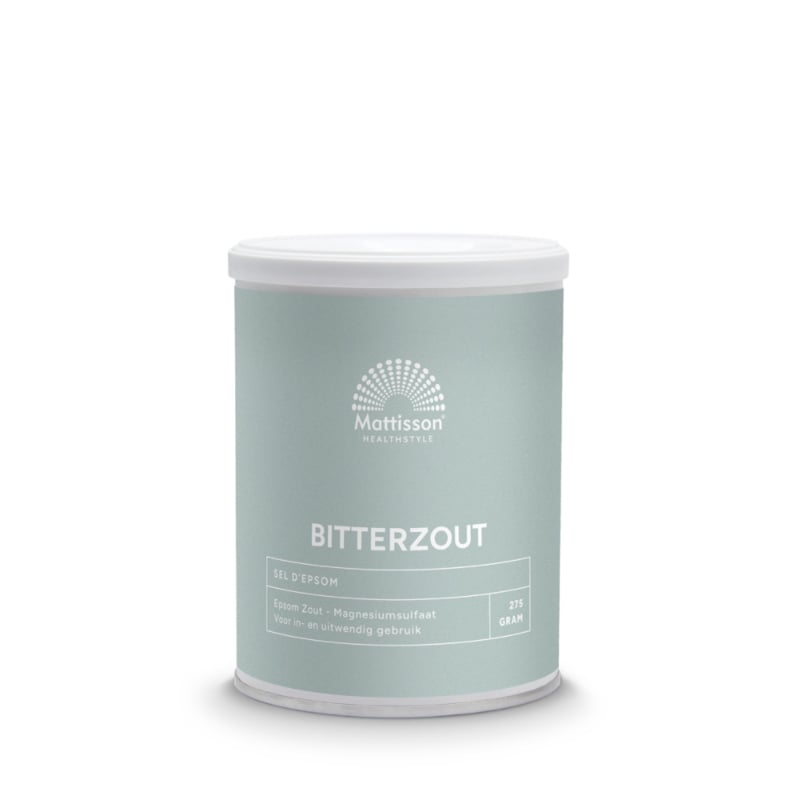 Mattisson Bitterzout – Epsom Zout Salt Magnesium Sulfaat
[mwwsrc:20b10c256b7813a92d39c0c57a2498282f2ed410.jpg]
