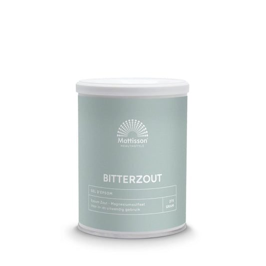 Mattisson Bitterzout – Epsom Zout Salt Magnesium Sulfaat
[mwwsrc:20b10c256b7813a92d39c0c57a2498282f2ed410.jpg]