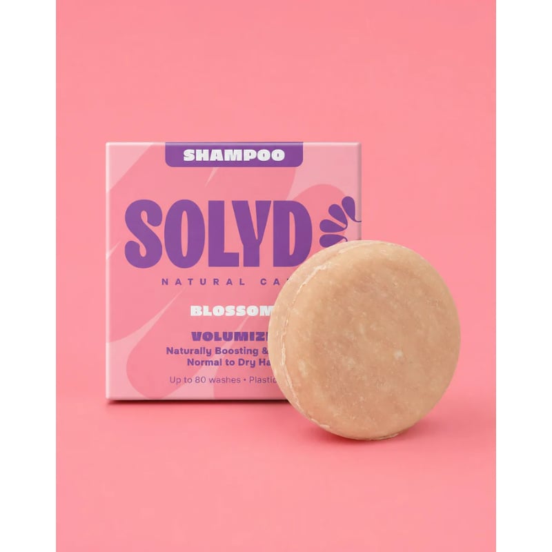 Solyd Shampoo bar Blossom (60 gram)
[mwwsrc:2451a36174c01999d7e29e6ba6c21a5a19bb1fe1.jpg]