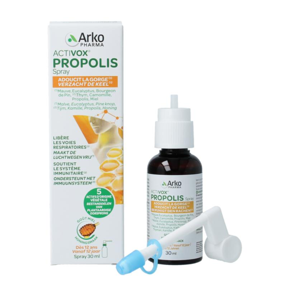 Arkopharma Propolis Keel spray verzachtend (30 ml.)
[mwwsrc:258f8cb0c5975282015b33797ee8f35455fec9b4.png]