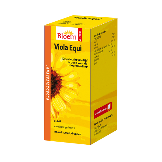 Bloem Natuurproducten Viola equi (100 ml.)
[mwwsrc:2611e4998107a2a7591e597fb7e28feed64ecdc3.png]