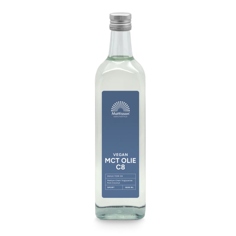 Mattisson  MCT Olie C8 – Puur kokosnoot – 99% Caprylzuur – Vegan – Keto (250 ml.)
[mwwsrc:2a6783b6669db6aa10f163f4c5e97467f0720ddd.jpg]