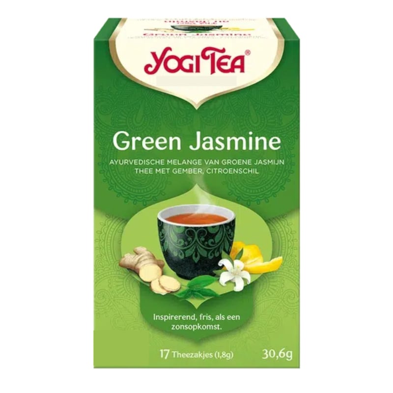 Yogi Tea Green Jasmine (17 theezakjes)
[mwwsrc:2c1e9e1ea348c1cd2436ca4d95f3ffe078687fa9.jpg]