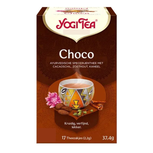 Yogi Tea Choco (17 theezakjes)
[mwwsrc:2d6b82639a71f9bdebc2e621682e24179a2cd7ce.jpg]