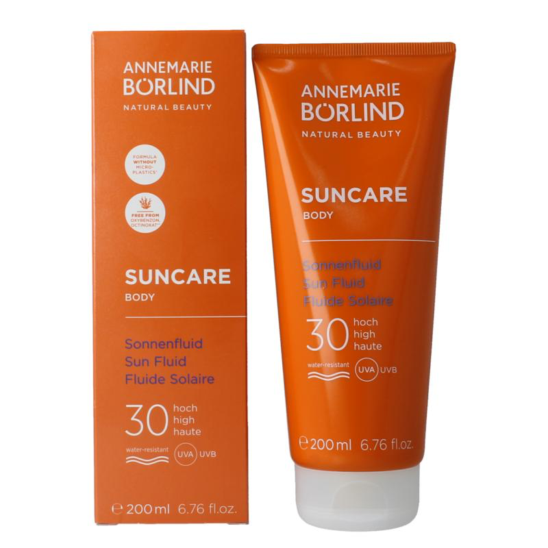 Annemarie Börlind Sun  Zonnefluid SPF30 Zonnebrand (200 ml.)