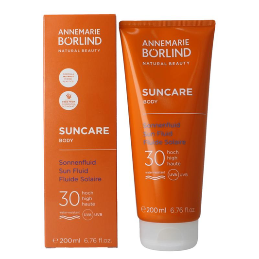 Annemarie Börlind Sun  Zonnefluid SPF30 Zonnebrand (200 ml.)