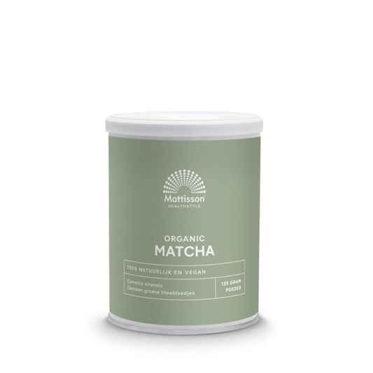 Mattisson Matcha Poeder (125 gram)
[mwwsrc:357d5882949204a6c89b1b9b7223bd1916aaab94.png]
