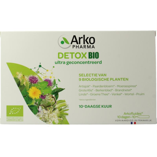 Arkopharma Detox drinkampullen 15ml  (10 amp.)
[mwwsrc:3631ea108de3ea1034f295e6784cb9b614c2d752.png]