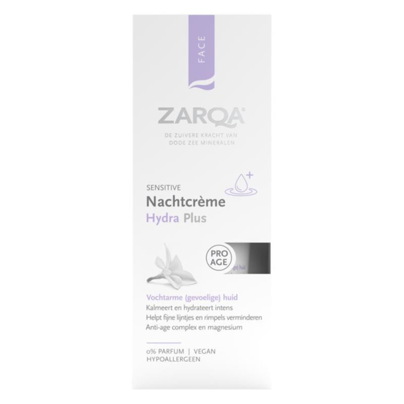 Zarqa Nachtcreme hydra plus sensitive (50 ml.)
[mwwsrc:3d777e98c52c336353675617b28b55c18aadf762.jpg]