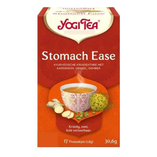 Yogi Tea Stomach Ease (17 theezakjes.)
[mwwsrc:3d93b78b16c682fdb722edd2aeb053d60a85e0db.jpg]
