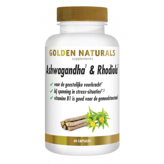 Golden Naturals Ashwagandha & Rhodiola Complex  (60  vega. caps.)
[mwwsrc:3f0ea05559a533028f4608e7040ad57eb6696dc0.jpg]