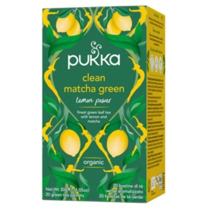 Pukka Clean Matcha Green (20 theezakjes)
[mwwsrc:3fe2107d10a515a16f087908e6229186a53bf038.jpg]