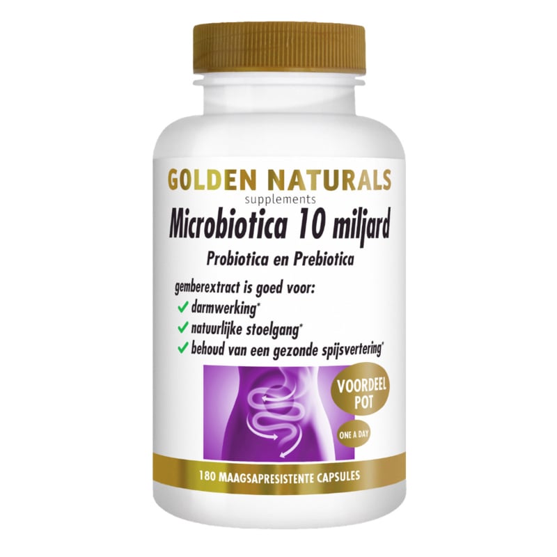 Golden Naturals Microbiotica 10 miljard (30-60 - 180 vega. caps.)
[mwwsrc:453c642160ff61c7e70cb777e635ab051c2317a7.jpg]