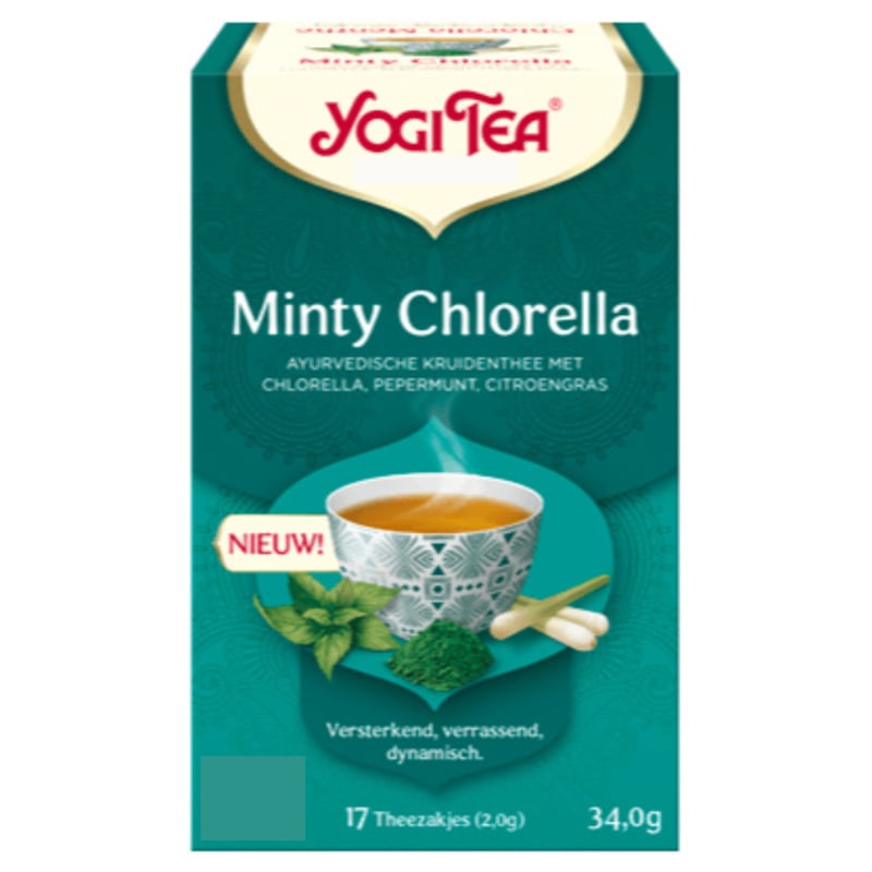 Yogi Tea Minty Chlorella (17 theezakjes)
[mwwsrc:463e070f8cd90c52f466bf3b414b89955a548672.jpg]