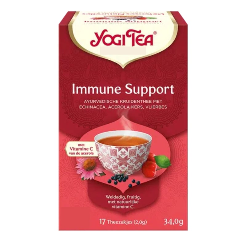 Yogi Tea Immune Support (17 theezakjes)
[mwwsrc:46b8565aaf19c7bba22266b9797853711bae79b6.jpg]