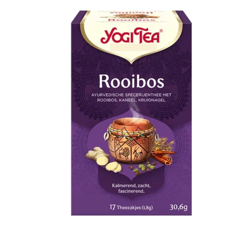 Yogi Tea Rooibos (17 theezakjes)
[mwwsrc:533732194c05781433b0f11abc57f0f4312a5228.jpg]