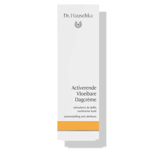 Dr. Hauschka  Activerende Vloeibare Dagcrème (50ml.)
[mwwsrc:57e4b10acd8fbb94da88469ddc83f8f69171648c.jpg]