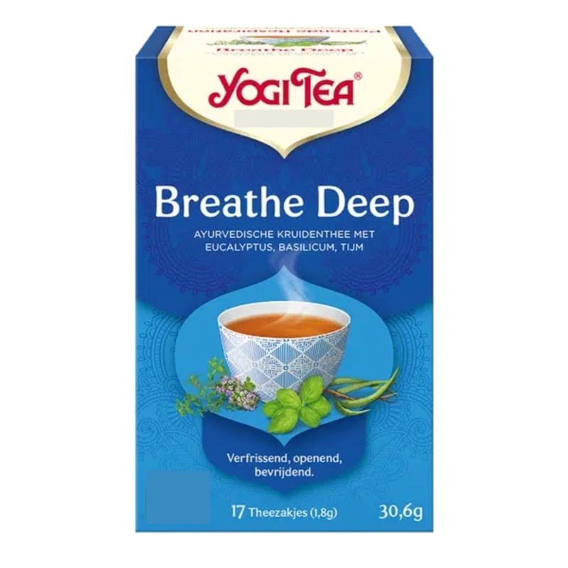 Yogi Tea Breathe Deep (17 theezakjes)
[mwwsrc:5875591935394e1544a811e489ff79556baa6203.jpg]