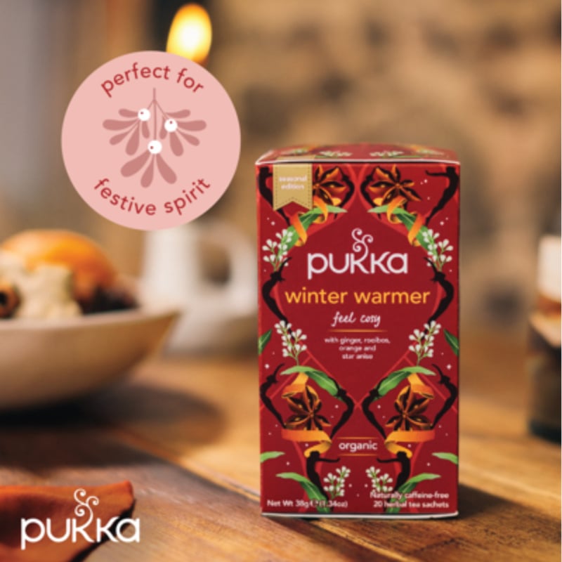 Pukka Winter Warmer (20 theezakjes)
[mwwsrc:5e1207bc93f65104c6ec49b7428e5aa448252a47.jpg]