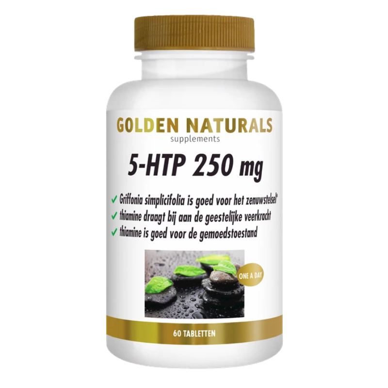 Golden Naturals 5HTP 250mg (60 vega. tabl.)
