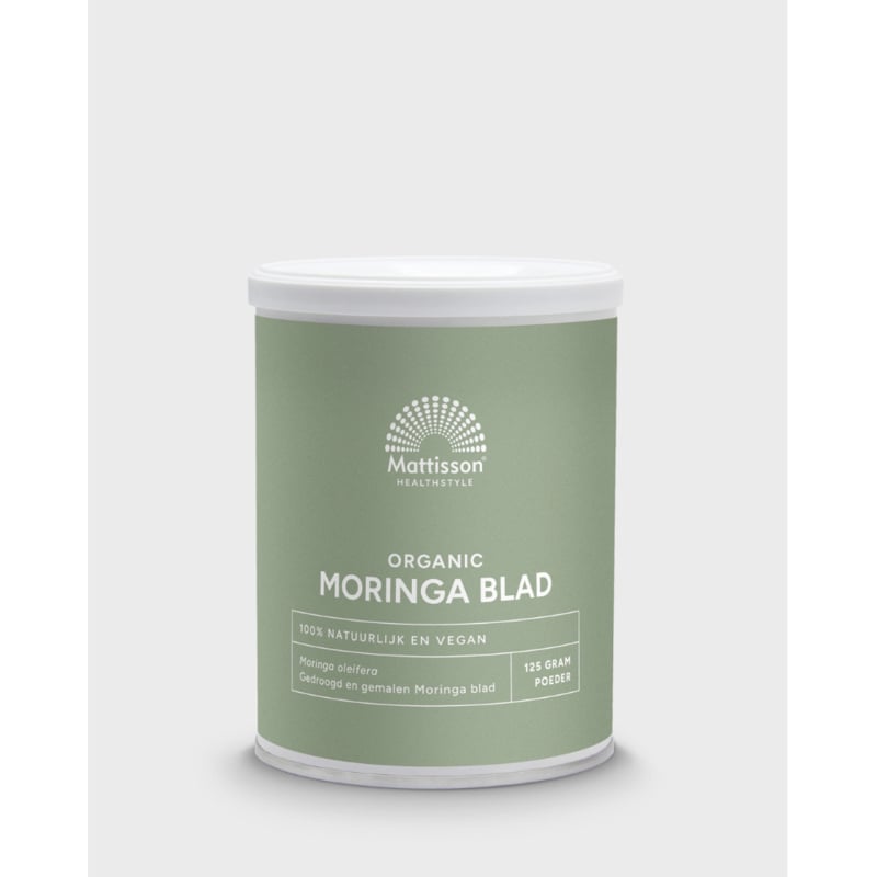Mattisson Moringa Blad Poeder  (125 gram)
[mwwsrc:60d31f83e360ba93bf70d210db4071101672fd1b.jpg]