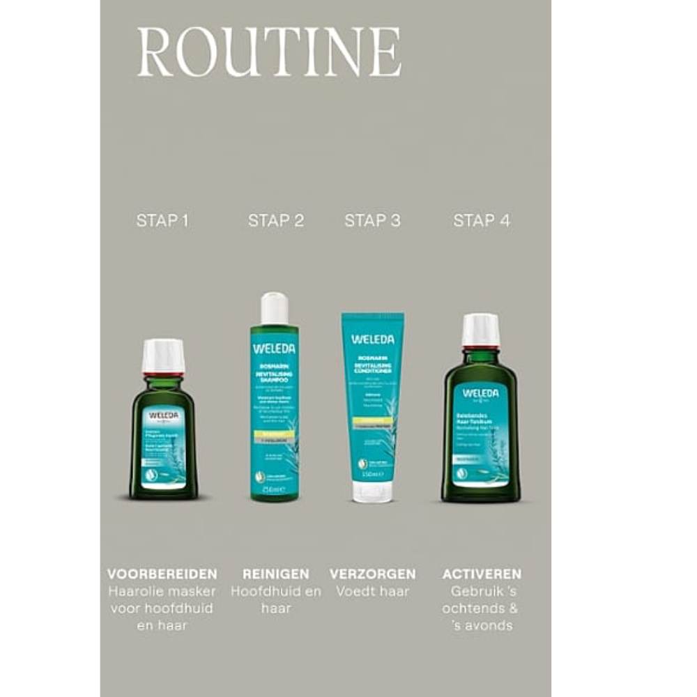 Weleda Rozemarijn Revitaliserende Conditioner (150 ml.)
[mwwsrc:62681b6cda811f0fda96841233f55bad178ebf1a.png]